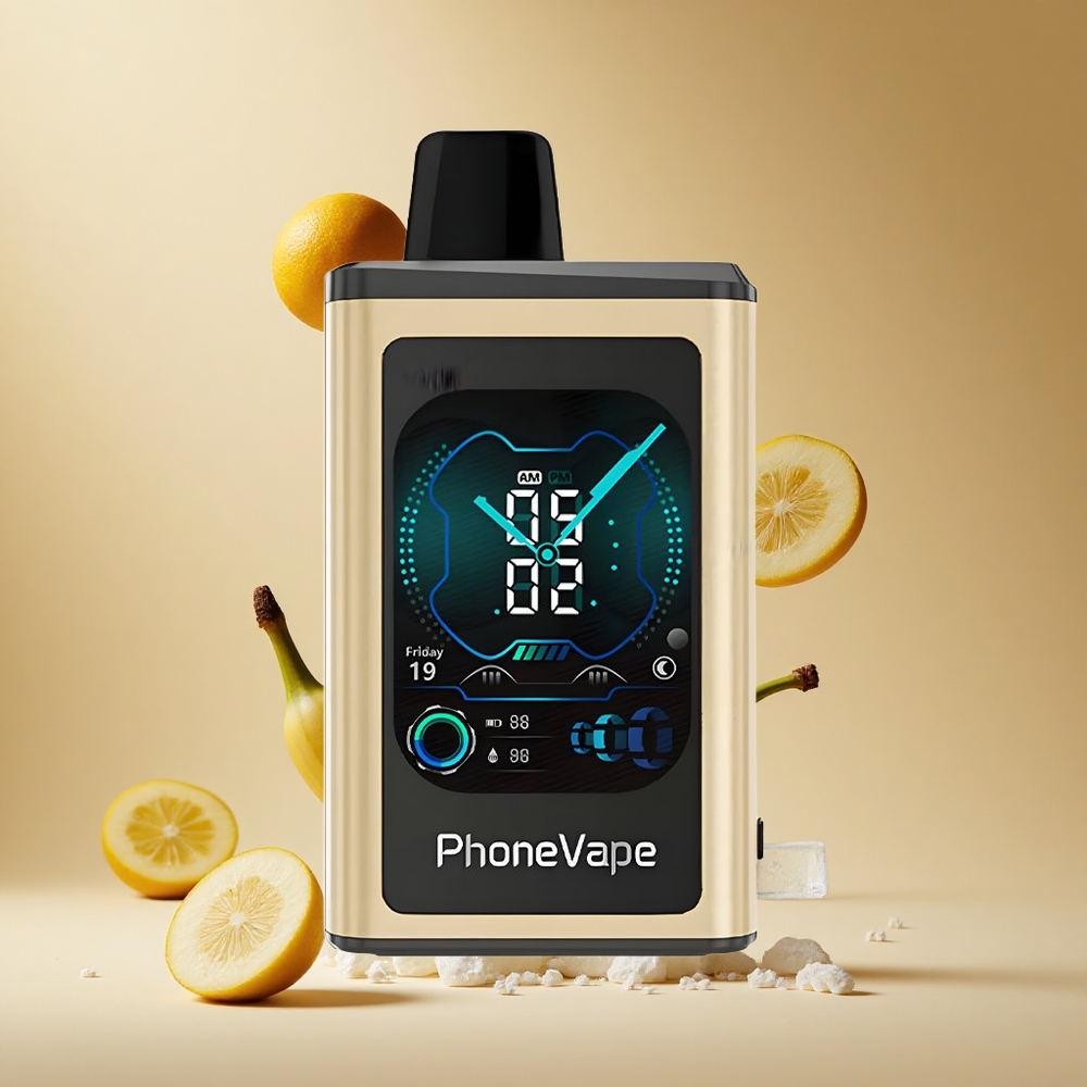 Banana Hielo JNR PhoneVape 30000 Puffs Batería Recargable Tipo-C