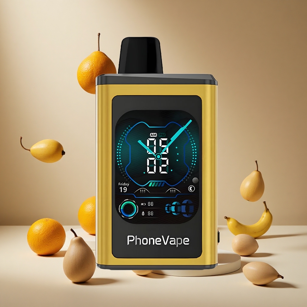 Fabuloso JNR PhoneVape 30000 Puffs Recargable con Pantalla Completa