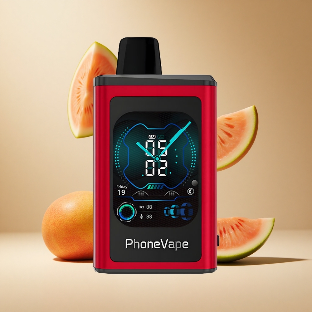 Melocotón Mango Sandía JNR PhoneVape 30000 Puffs Pantalla Completa