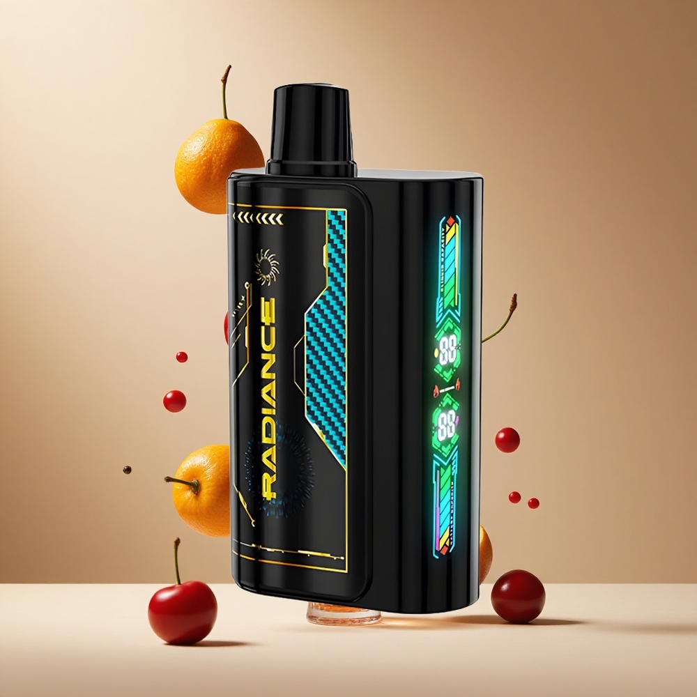 Cereza Cola Fizzy JNR Radiance 31000 Puffs Pantalla Inteligente Animada