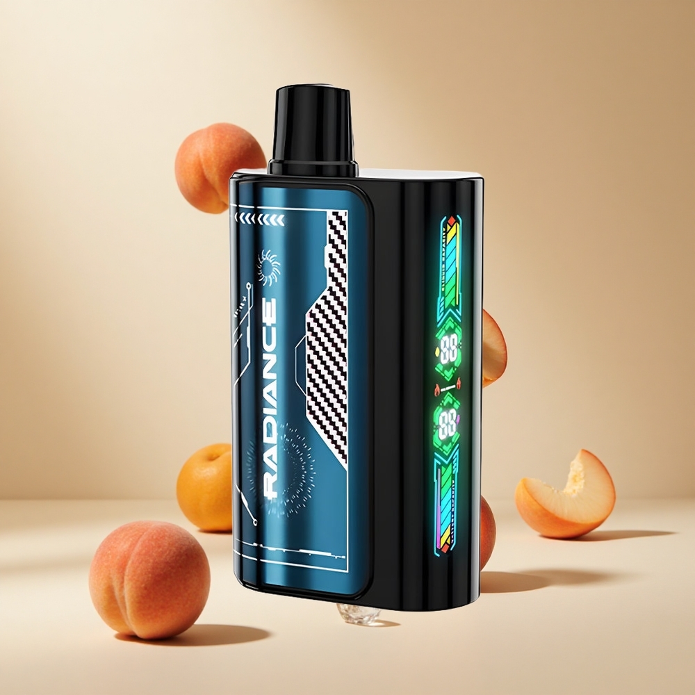 Melocotón Helado de Verano JNR Radiance 31000 Puffs Pantalla Inteligente Animada