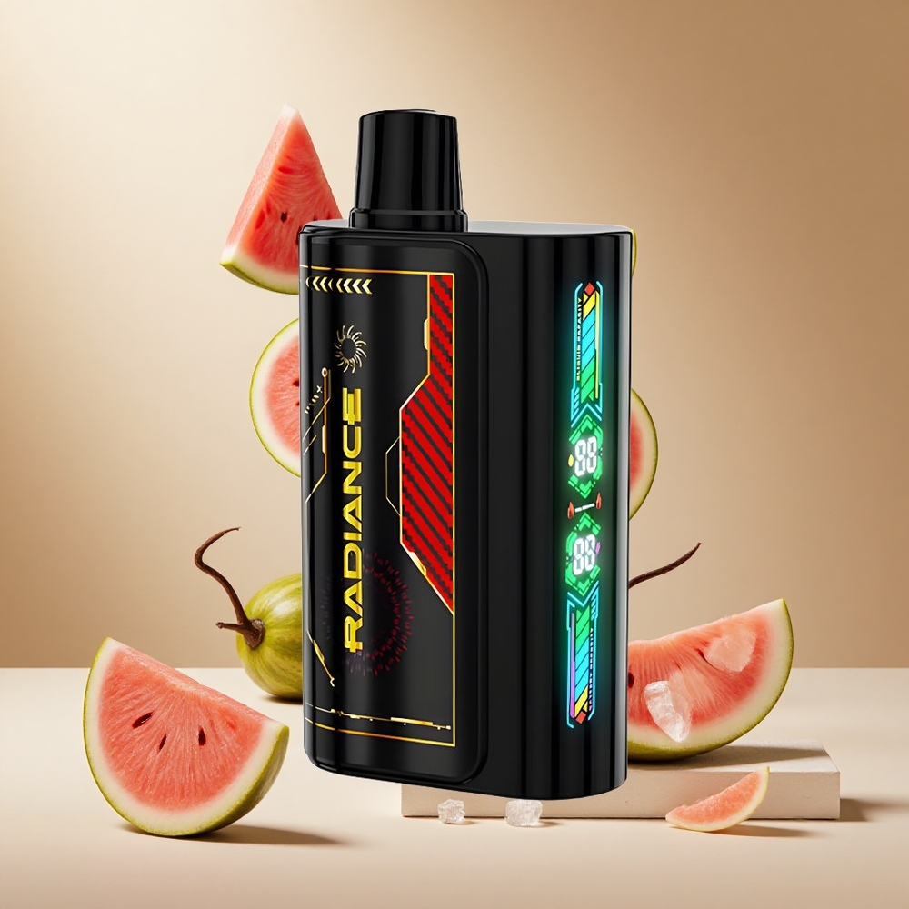 Sandía Helada JNR Radiance 31000 Puffs con Pantalla Animada Inteligente