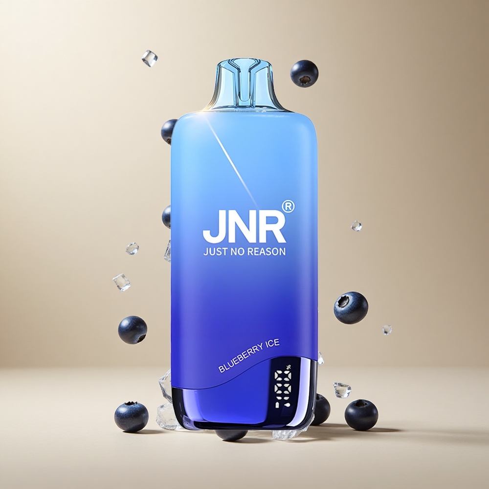 Arándano Azul Hielo JNR Rainbow 10500 Puffs 18ml Tanque de e-Líquido