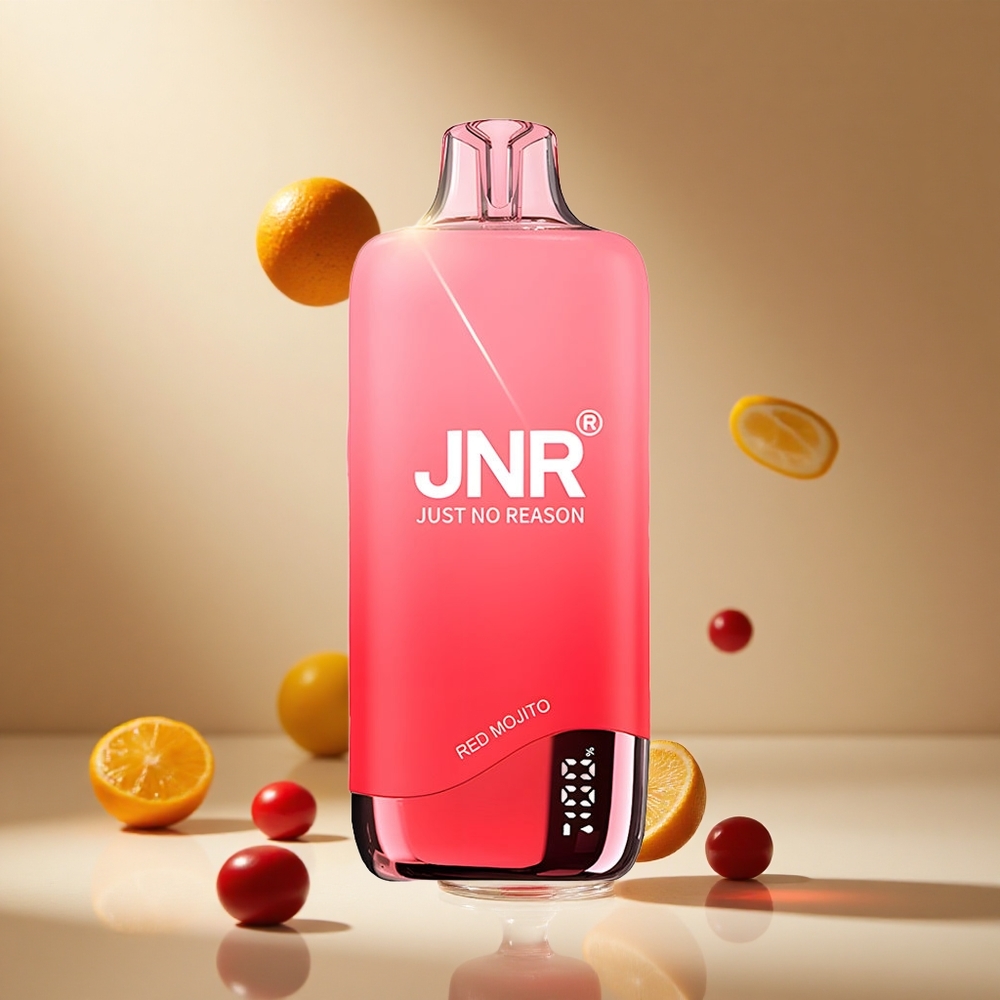 Mojito Rojo JNR Rainbow 10500 Puffs 18ml Tanque de e-Líquido