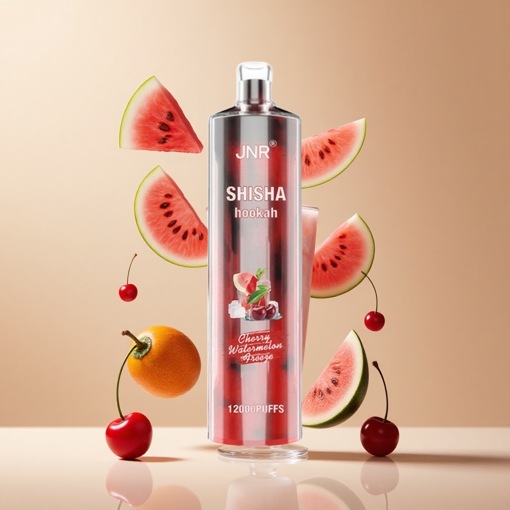 Cereza Sandía Helada JNR Shisha Hookah 12000 Puffs 24ml