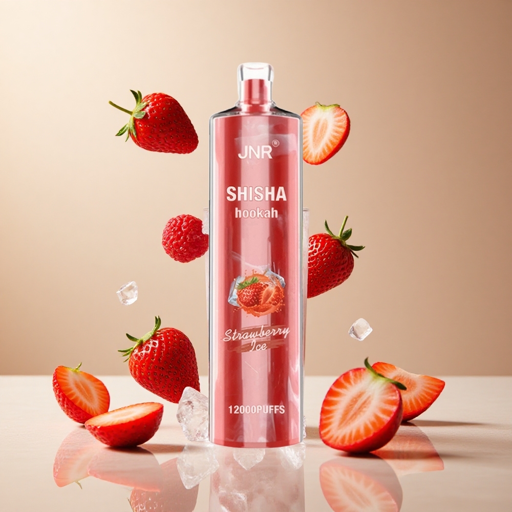 Fresa Helada JNR Shisha Hookah 12000 Puffs 24ml