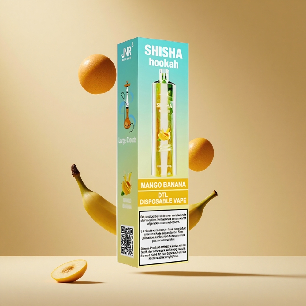 Mango Banana JNR Shisha Hookah 12000 Puffs 24ml