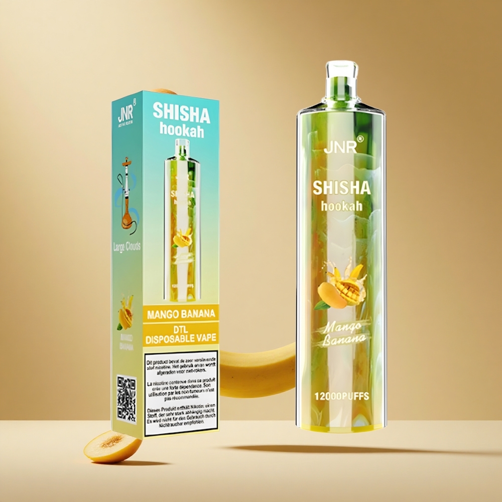 Mango Banana JNR Shisha Hookah 12000 Puffs 24ml