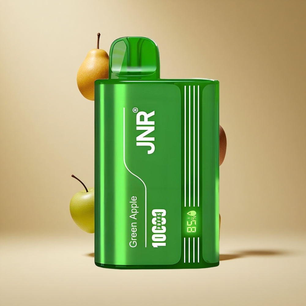 Manzana Verde Melocotón Pera JNR Tank 10000 Pufs Pantalla Digital