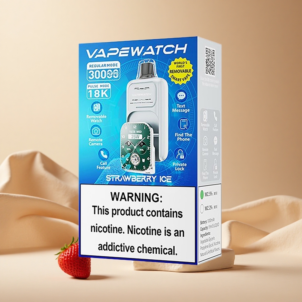 Fresa Helada JNR Vape Watch 30000 Puffs 19mL