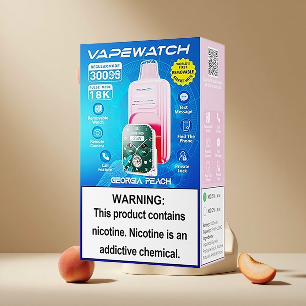 Melocotón de Georgia JNR Vape Watch 30000 Puffs 19mL