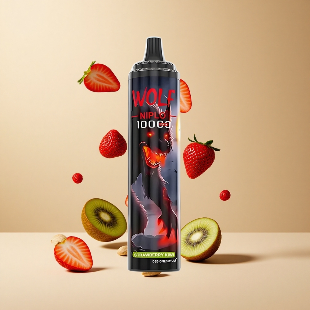 Fresa Kiwi JNR Wolf Niplo 10000 Puffs 20ml
