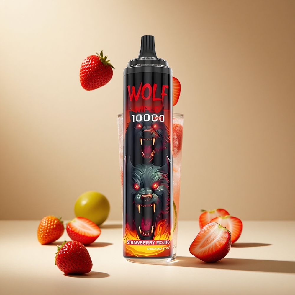 Fresa Mojito JNR Wolf Niplo 10000 Puffs 20ml
