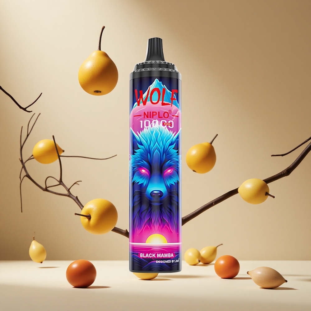 Serpiente Negra JNR Wolf Niplo 10000 Puffs 20ml