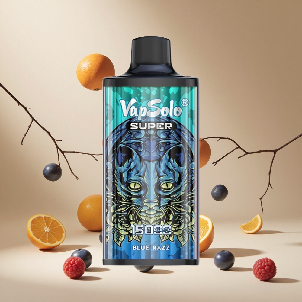 Frambuesa Azul Vapsolo Super 15000 Puffs 40ml