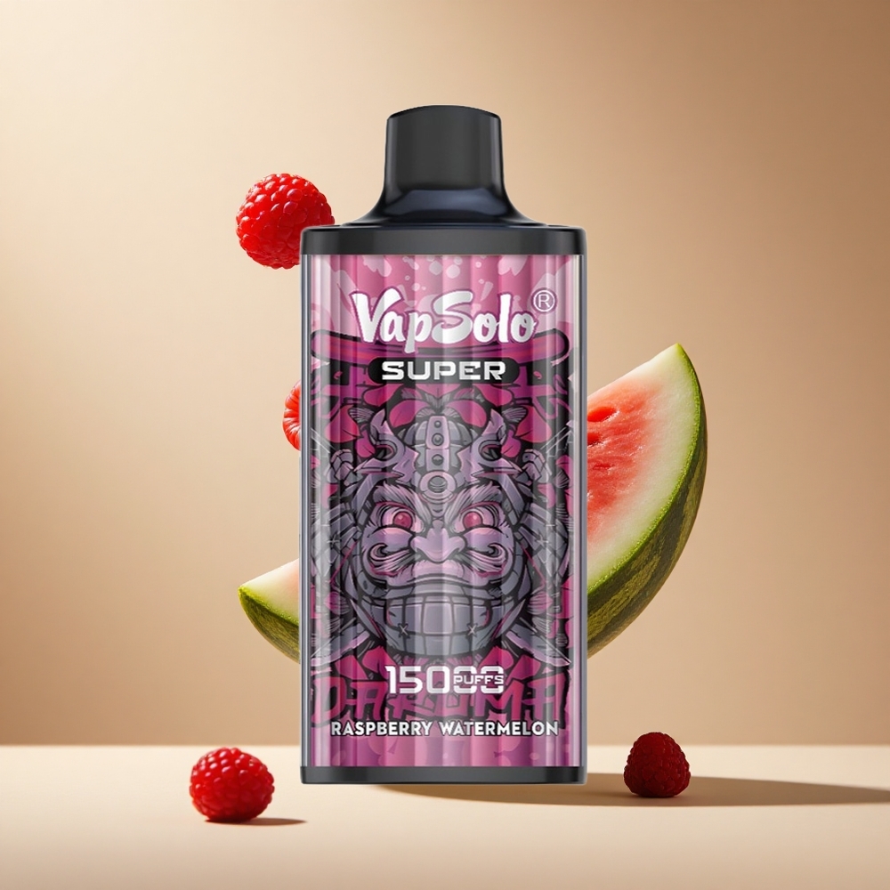 Frambuesa Sandía Vapsolo Super 15000 Puffs 40ml