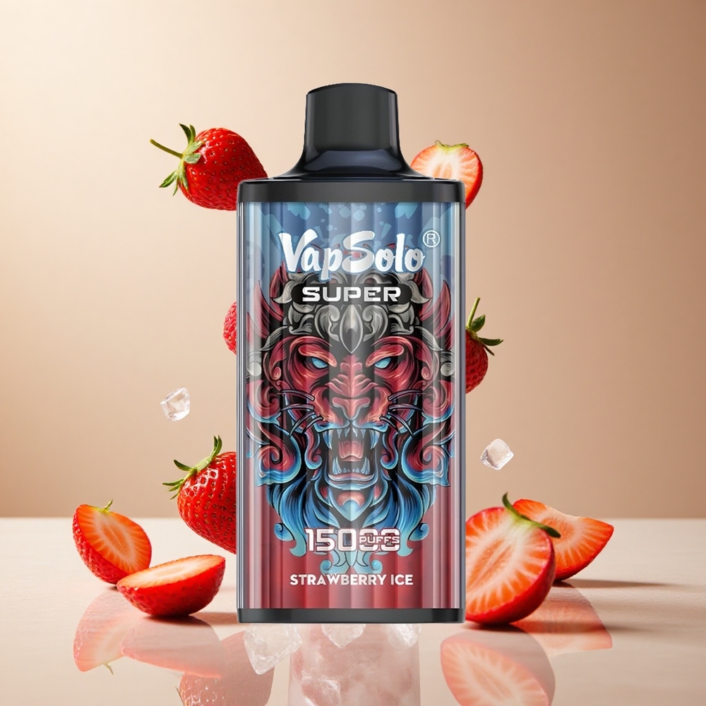 Fresa Helada Vapsolo Super 15000 Puffs 40ml