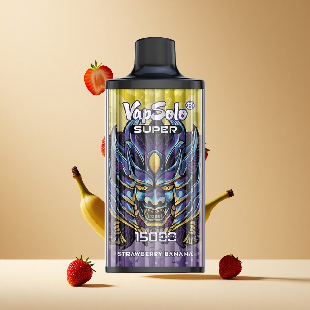 Fresa Plátano Vapsolo Super 15000 Puffs 40ml