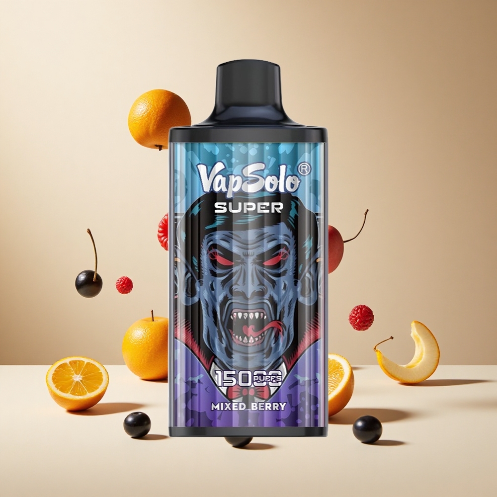 Mezcla de Bayas Vapsolo Super 15000 Puffs 40ml
