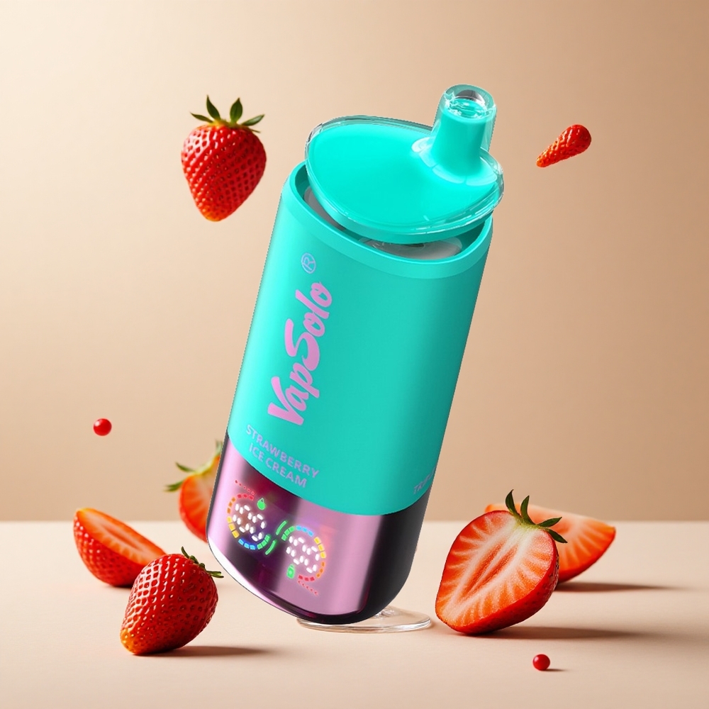 Fresa Crema Helada VapSolo Triple 30000 Puffs 40ml