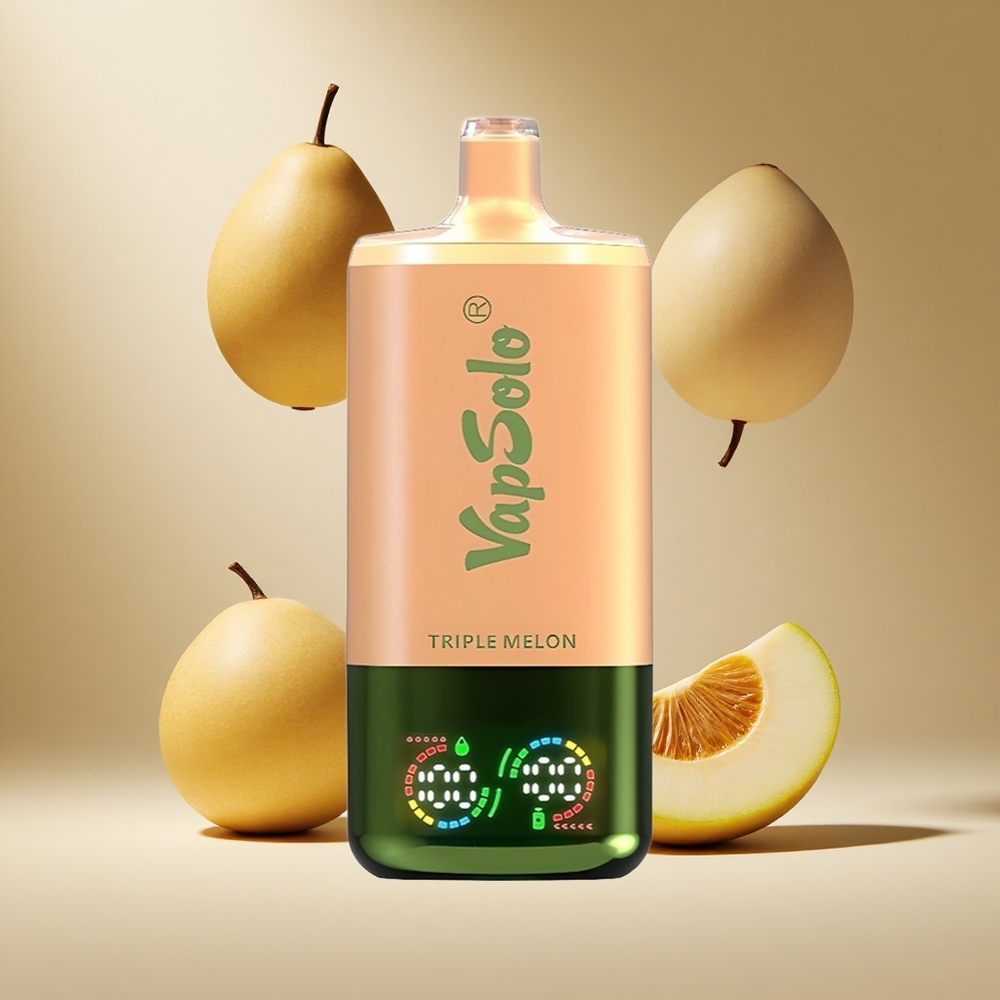 Triple Melón VapSolo Triple 30000 Puffs 3 Tanques