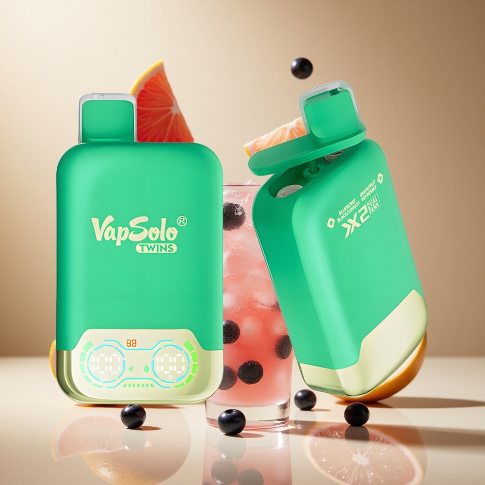 Arándano Azul & Pomelo Refrescante Vapsolo Twins 20000 Puffs 40 ml