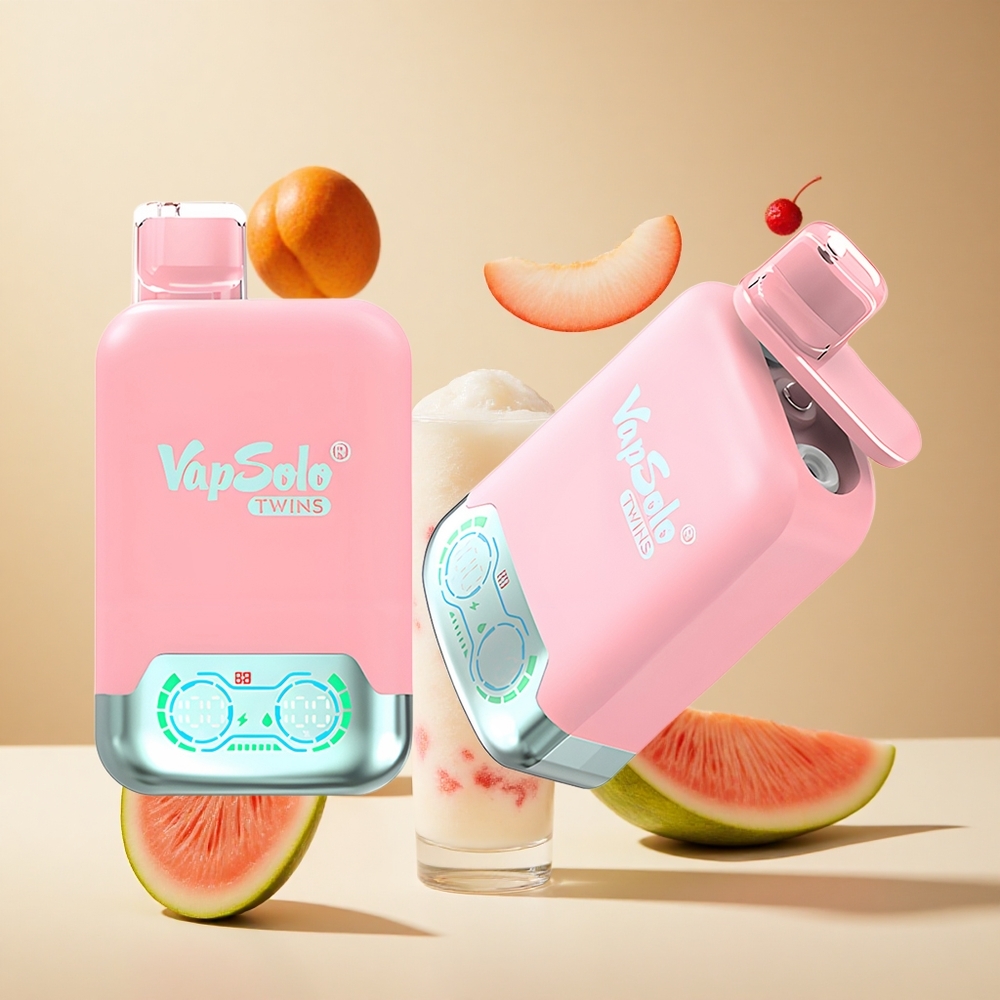 Fresa Helada & Mango Melocotón Sandía Vapsolo Twins 20000 Puffs 40 ml