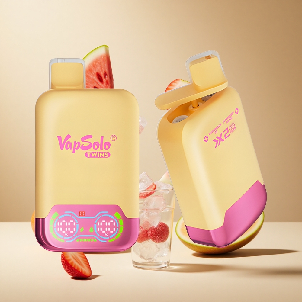 Sandía Helada & Fresa Mango Vapsolo Twins 20000 Puffs 40 ml