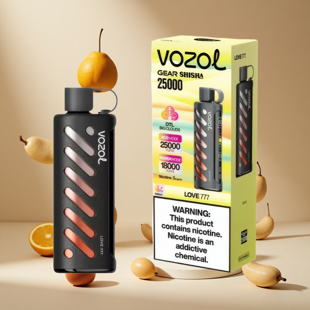 Amor 777 VOZOL Gear Shisha 25000 Puffs Vape Desechable