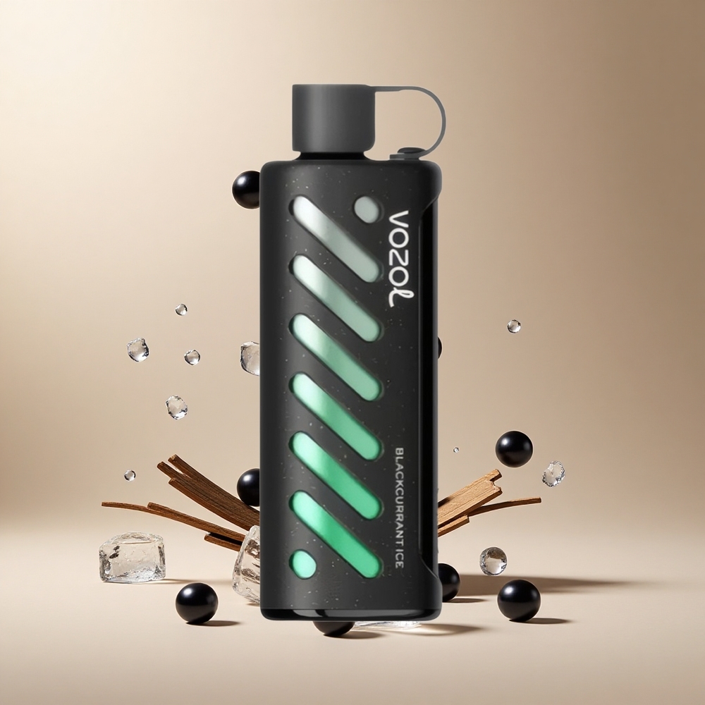 Grosella Negra Hielo VOZOL Gear Shisha 25000 Puffs 5mg/ml Nicotina