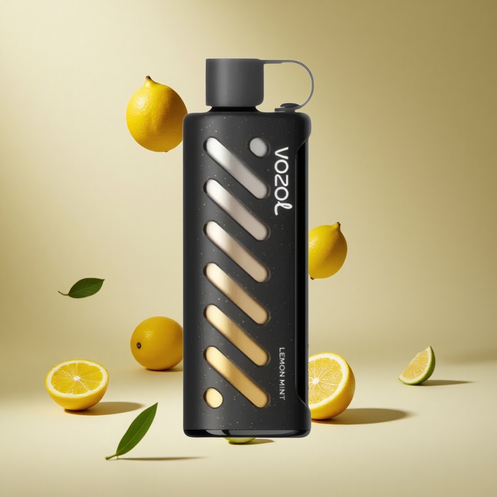 Limón Menta VOZOL Gear Shisha 25000 Puffs con 30 Deliciosos Sabores