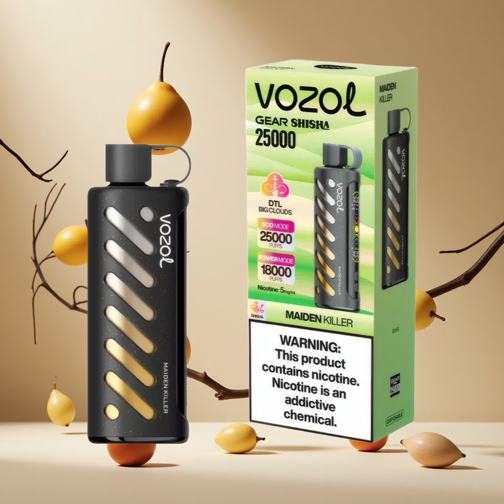 Maiden Killer VOZOL Gear Shisha 25000 Puffs Dual Mesh Dual Modes
