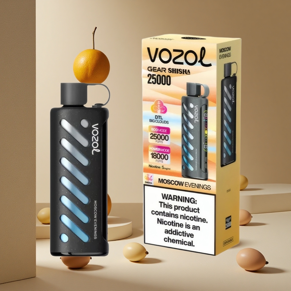 Moscow Evenings Deliciosos VOZOL Gear Shisha 25000 Puffs Dual Mesh Dual Modes