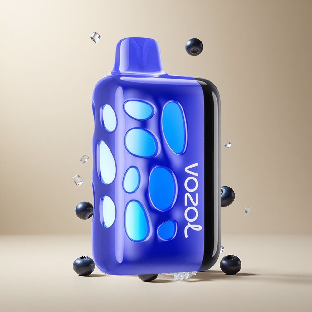 Arándano Azul Helado VOZOL RAVE 40000 270 Grados Diseño Vibrante Resplandor