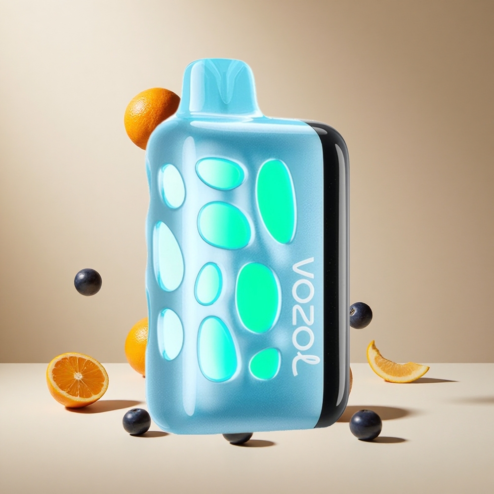 Azul Frambuesa Hielo VOZOL RAVE 40000 270 Grados de Diseño Vibrante
