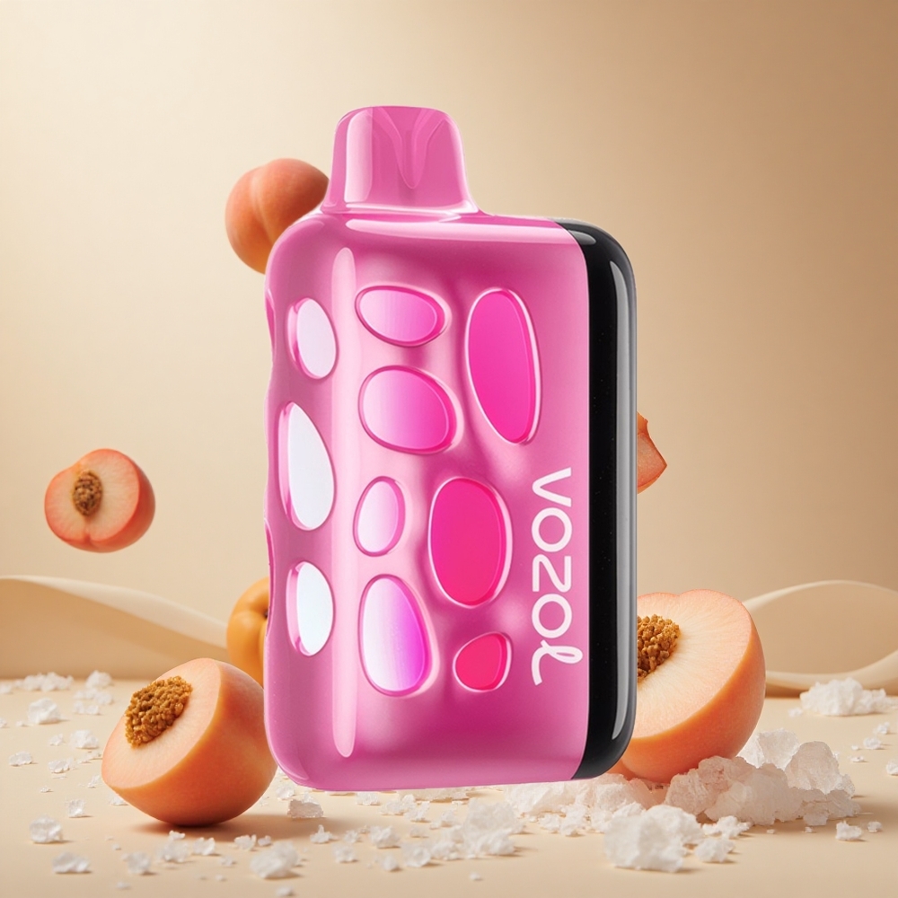 Melocotón Hielo VOZOL RAVE 40000 270 Grados Brillante