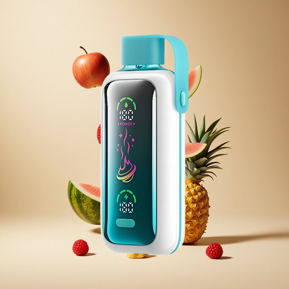 Frambuesa Manzana Sandía Piña VOZOL Star 20000 Puffs Pantalla HD espejo 2.2"