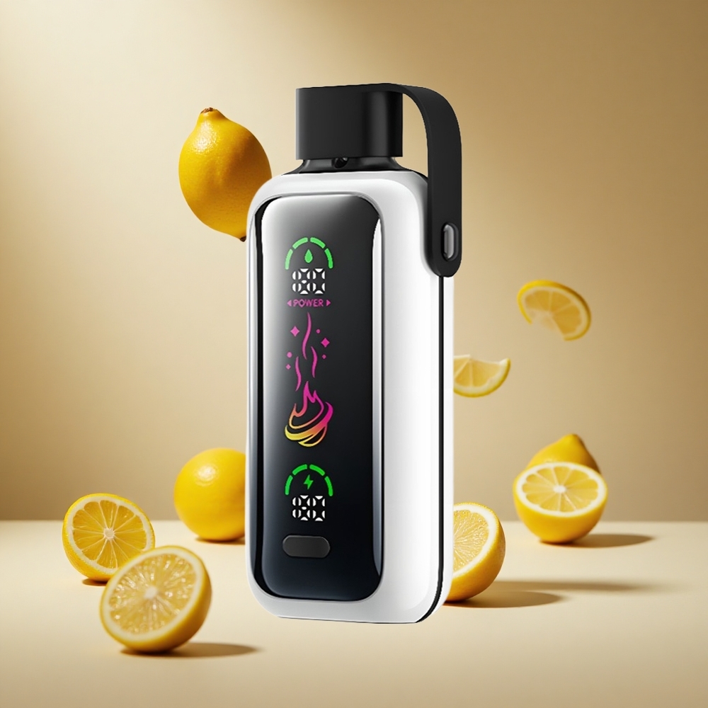 Limón VOZOL Star 20000 Puffs Pantalla HD espejo de 2.2"