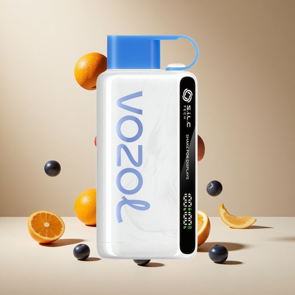 Frambuesa Azul Hielo VOZOL STAR 9000/12000 Desechable con Carga 30% más Rápida