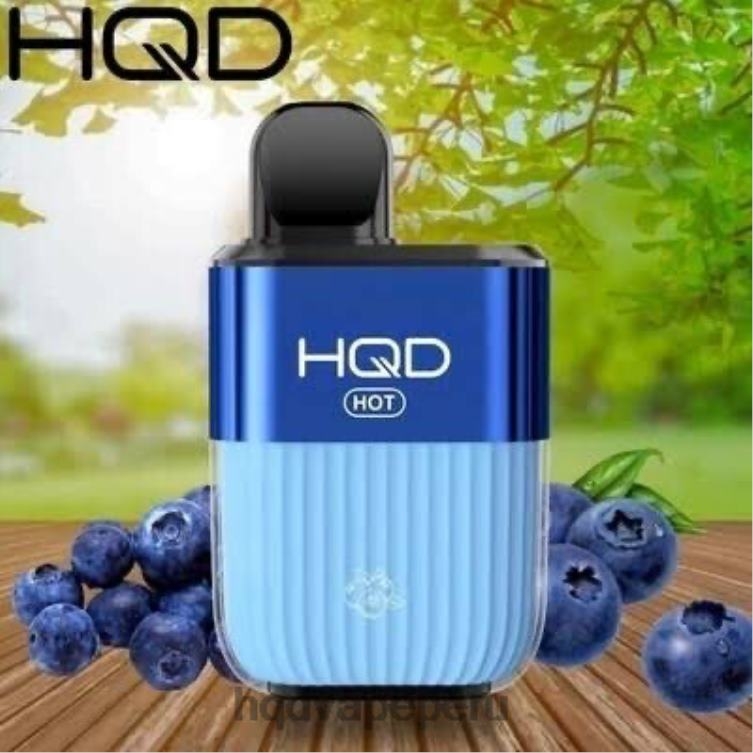 HQD HOT 5000 bocanadas arándano BT0J66 HQD Disposable Vape