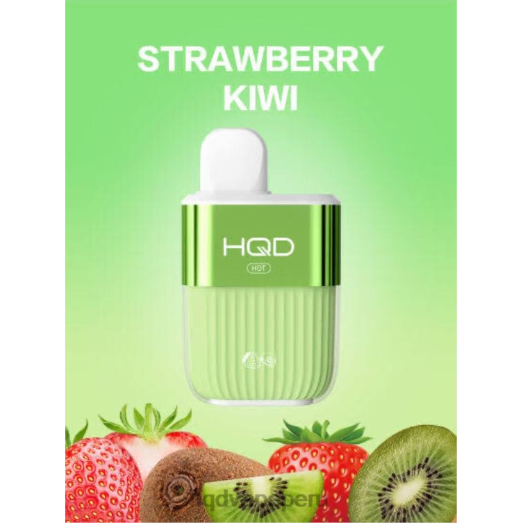 HQD HOT 5000 bocanadas kiwi fresa BT0J63 HQD Vape Lima