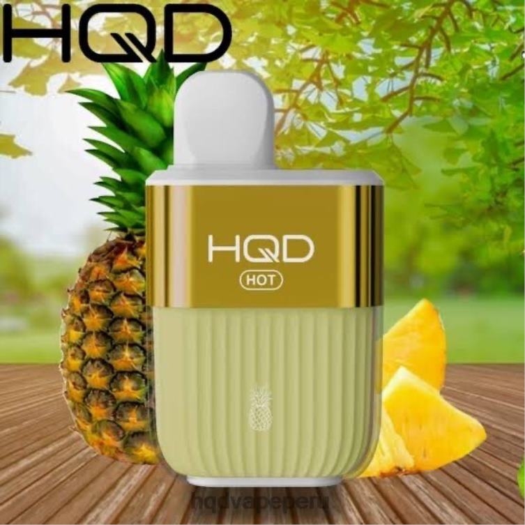HQD HOT 5000 bocanadas piña BT0J65 HQD Desechable