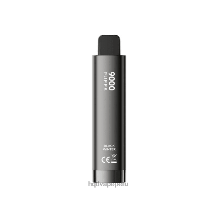 HQD CUVIE 9000 PUFFS desechable invierno negro BT0J271 HQD Peru