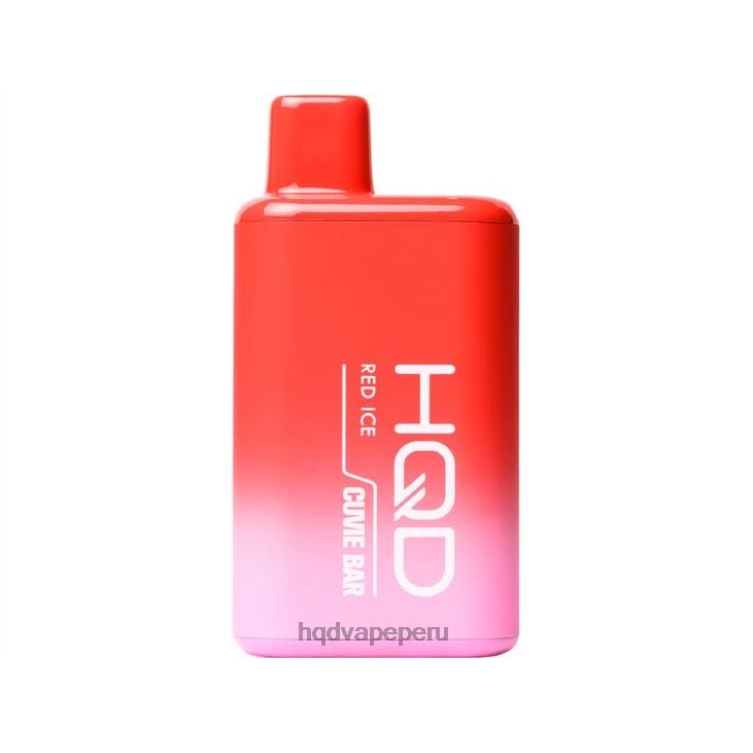 hielo rojo