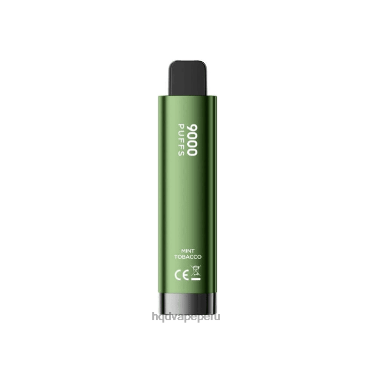 HQD CUVIE PLUS 2.0 desechable tabaco de menta BT0J221 HQD Peru