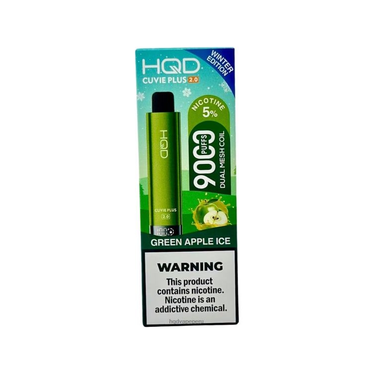 hielo de manzana verde
