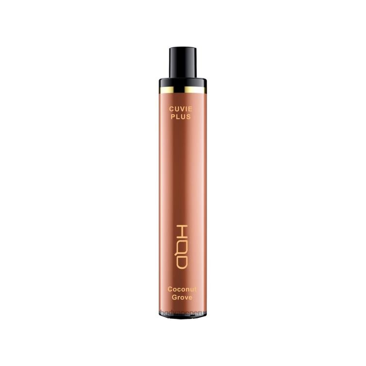 HQD CUVIE PLUS vaporizador desechable Coconut Grove BT0J157 Best HQD Flavors