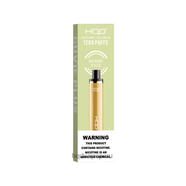 HQD CUVIE PLUS vaporizador desechable Miami Vice BT0J220 HQD Cigarrillo Electronico