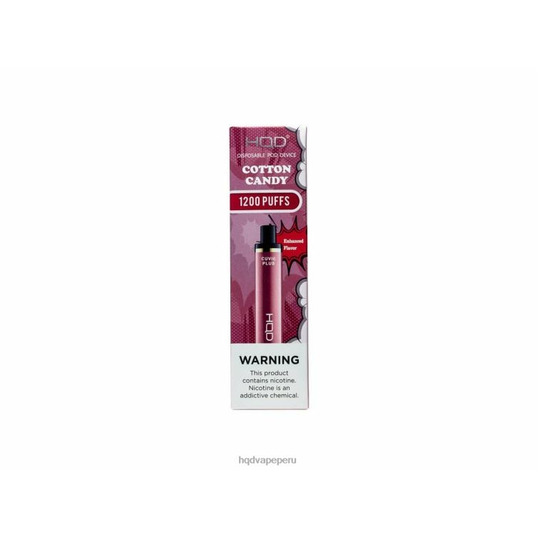 HQD CUVIE PLUS vaporizador desechable algodón de azúcar BT0J160 HQD Cigarrillo Electronico