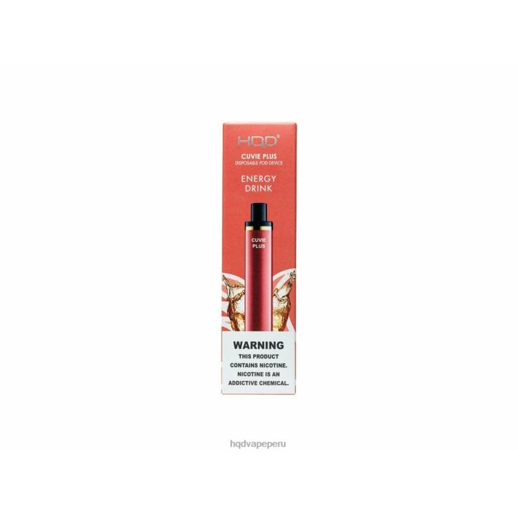 HQD CUVIE PLUS vaporizador desechable bebida energética BT0J165 HQD Desechable